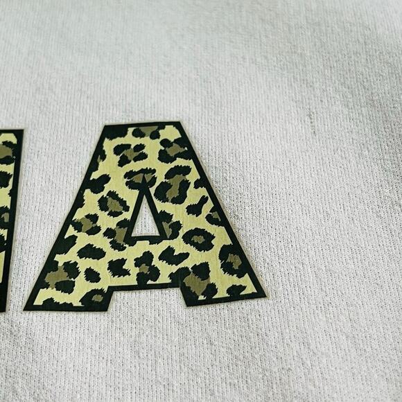 MAMA Crewneck Medium Mom Pull Over Top in Light Pink / Lavender Gildan - Picture 5 of 7